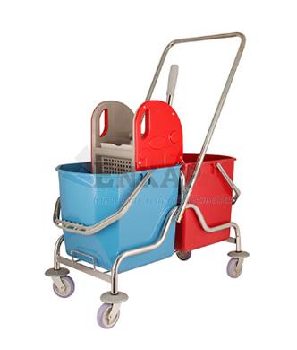 Ceymop Çift Kovalı Krom Tmz.Seti Plastik Presli